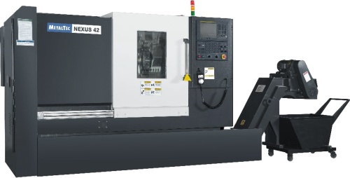 Токарный станок ЧПУ с наклонной станиной METALTEC NEXUS 42